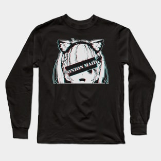 Minato Aqua Hololive Glitched Long Sleeve T-Shirt